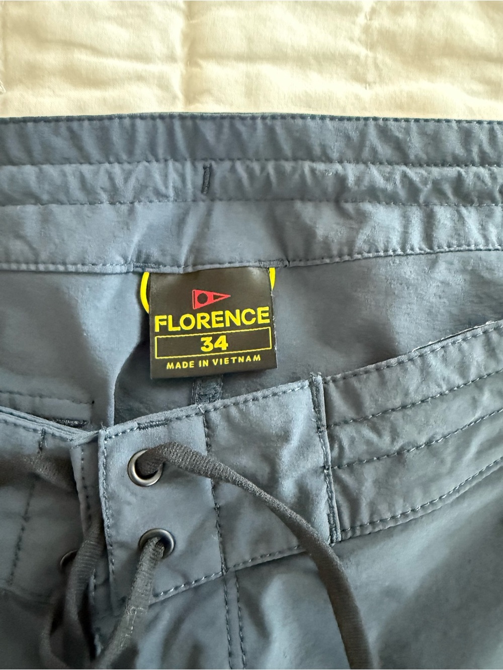 Florence Men's Blue Swim Board Shorts - 34